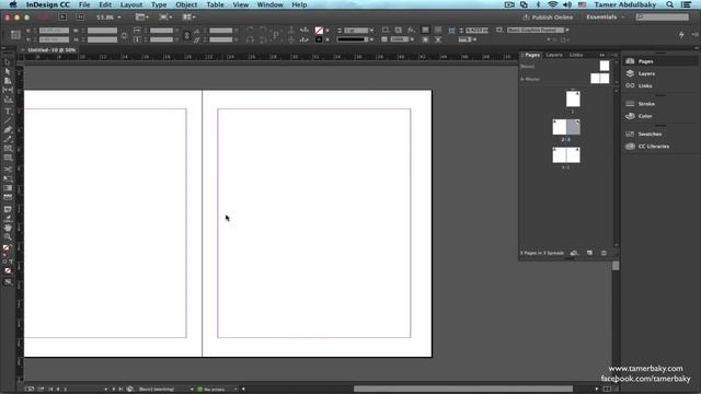٤- الدرس الرابع - InDesign CC 2015 - إنشاء ملف جديد "الجزء الثاني" смотреть онлайн