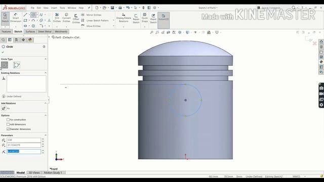 Engine Solid works // How to Design Engine on Solid works // Solid works Tutorial on Engine motion смотреть онлайн
