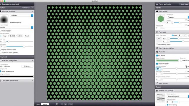 Vectoraster 7 - Color gradient смотреть онлайн