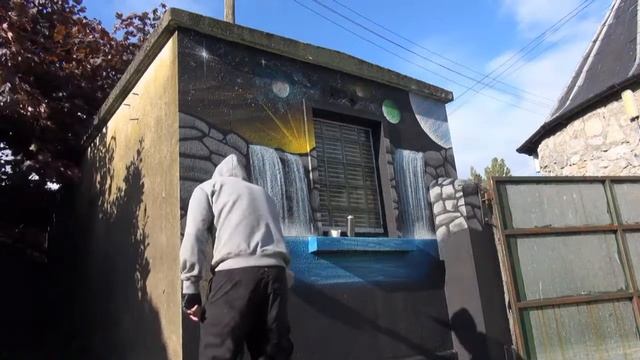Graffiti Art - Waterfalls in Durrow(Cesar 2016) смотреть онлайн