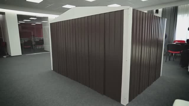 Металлический сарай своими руками! смотреть онлайн