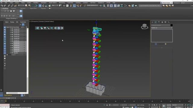 Tuto Bac Lego MassFX 3DS Max смотреть онлайн