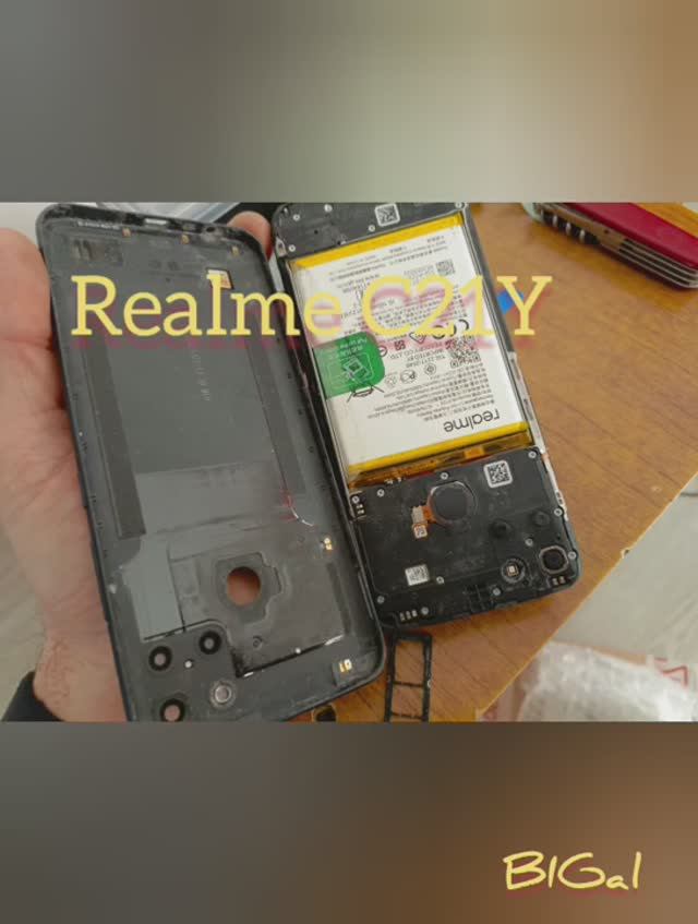 Замена экрана realme c21y смотреть онлайн