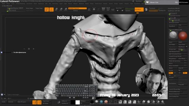 #zbrush #3d #blender #sculpting #3dprinting смотреть онлайн