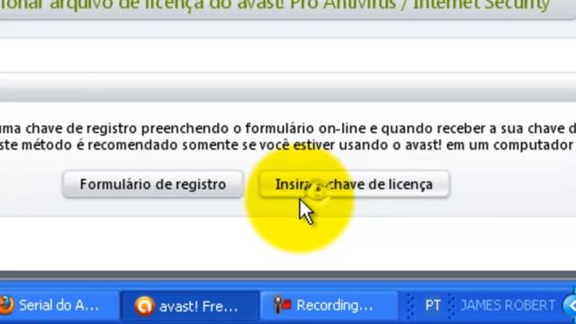 como inserir a chave de licença do avast ate 2038 смотреть онлайн