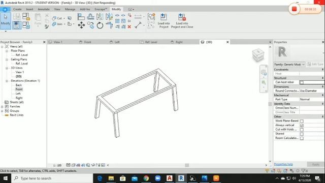 Tutorial Revit ( Cara Membuat Meja IKEA ) смотреть онлайн