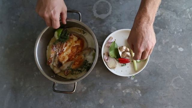 One Pot Coconut Roast Chicken | BH Recipe Development смотреть онлайн