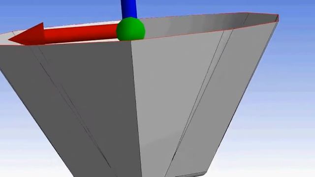 Floating Boat Ansys AQWA Structural Stabilty Analysis смотреть онлайн
