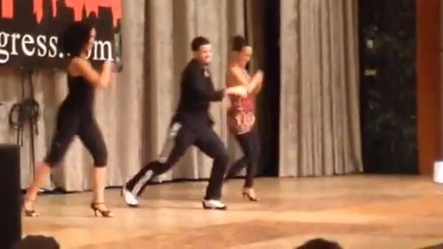 Eddie Torres shine workshop New York Salsa Congress 2014 feat. Eddie Torres Jr. смотреть онлайн