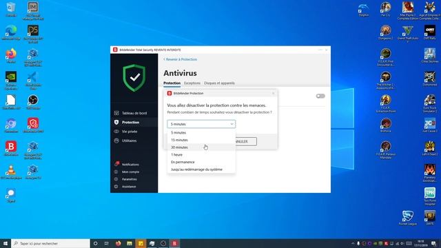 TUTO - Disable (temporarily) bitdefender смотреть онлайн