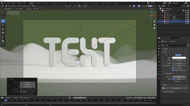 Blender 3.0 Abstract Text Environment￼ w/ Cycles X смотреть онлайн