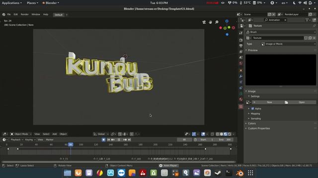Try to make a video in Blender смотреть онлайн