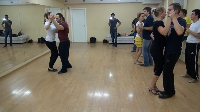 14.10.2013: Salsa classes from Leonid & Evgeniya смотреть онлайн