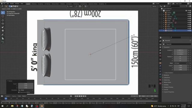 How to make a Bed in Blender 2.9 смотреть онлайн
