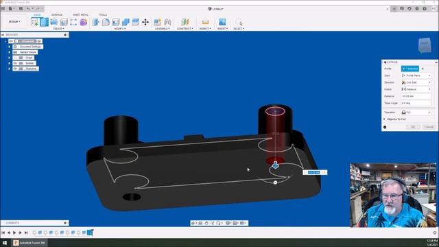 Reverse Engineering with Fusion 360 Let's design and print. Today we create an outboard motor part смотреть онлайн