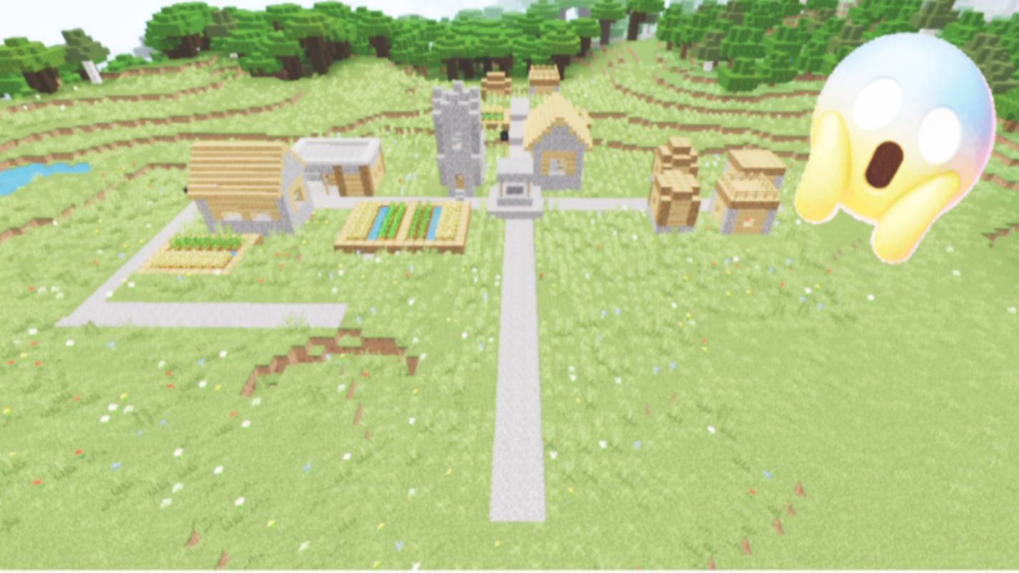 Откуда у нас в деревне так много травы и не только в minecrart | ДимА4 minecrart!