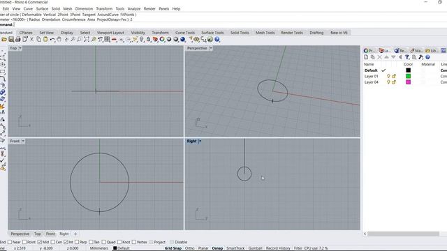 Model a ring with Rhino 3D смотреть онлайн