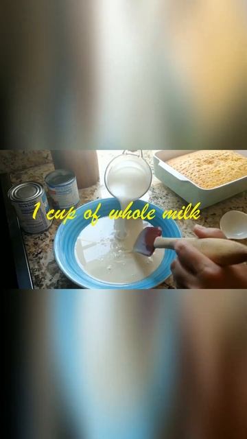 THE EASIEST AND MOST DELICIOUS TRES LECHES CAKE #shorts