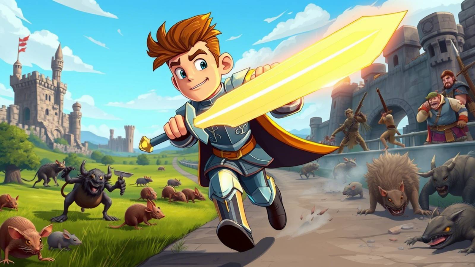 Прокачался из мумии в светлоликого рыцаря смотреть онлайн