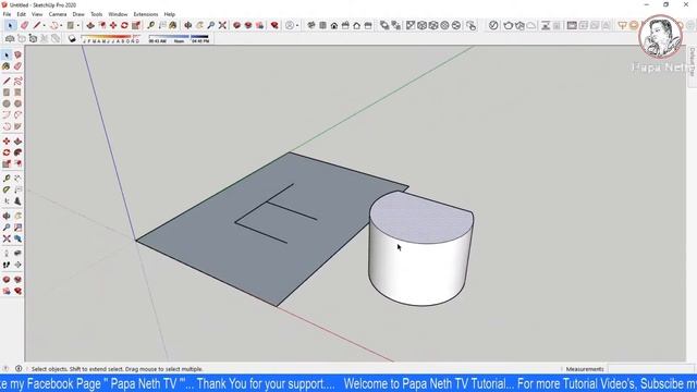 Sketchup Tutorial | Draw Menu Bar | Arcs | Tagalog смотреть онлайн