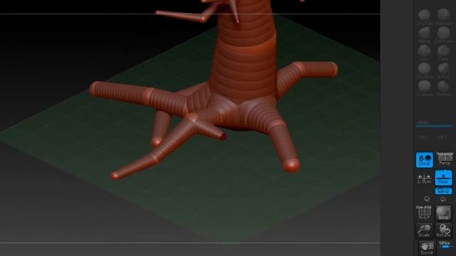 Zbrush! Old tree - fast sculpt! part one! смотреть онлайн