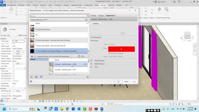 Colortek Autodesk Materials | Revit Tutorial
