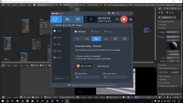 Anime Digital Art Speed Painting | Anime Train Scene | Anime Render Blender смотреть онлайн