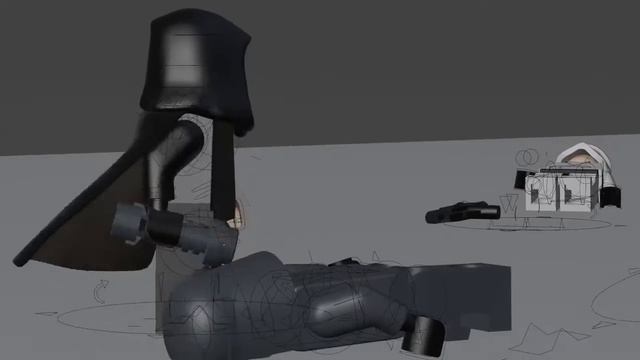 Lego Star Wars Viewport Render Blender смотреть онлайн