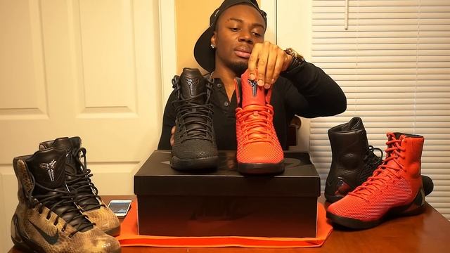Nike KOBE 9 KRM EXT HIGH "Black Mamba" смотреть онлайн