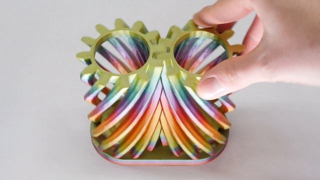 Helical Gear Pen Holder смотреть онлайн