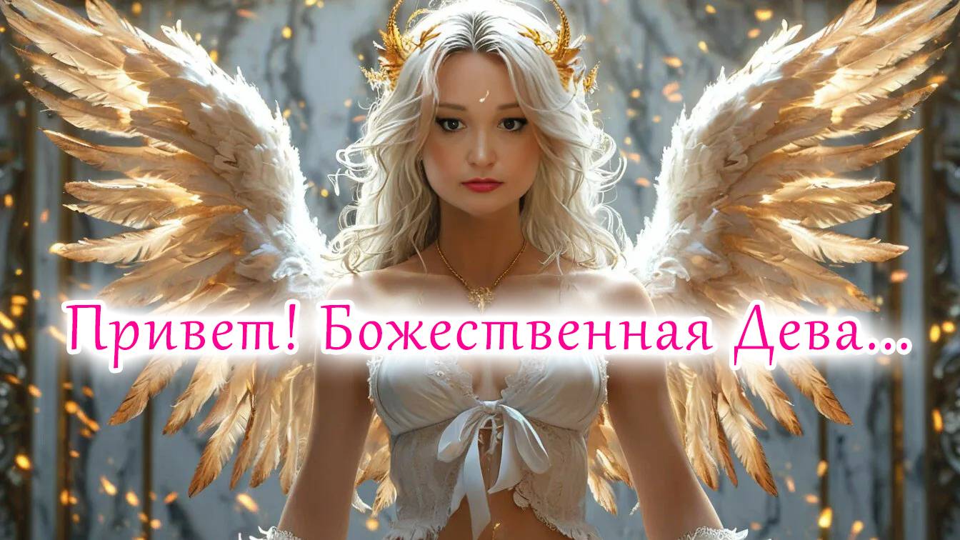 Привет! Божественная Дева... 🤍