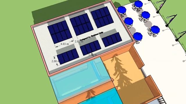 SketchUp Solar PV Shadow Analysis and Optimization ! SolarFunda смотреть онлайн