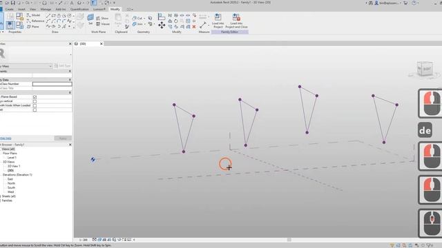 Revit Tutorial (Day 76) - Curtain Panel Pattern Based Mass Exercise смотреть онлайн