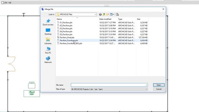 5.5 ARCHICAD Beginner Course 55: Merging Files смотреть онлайн