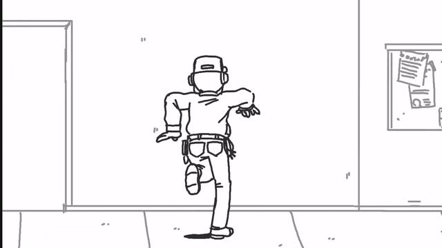 Janitor Dancing To Selfish High Heels смотреть онлайн