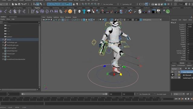 StormTrooper FirstOrderRig Demo смотреть онлайн