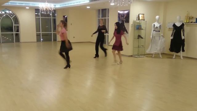 Solo Ladies Group Class (Latin Ballroom Dance) - Crystal Dance Center смотреть онлайн