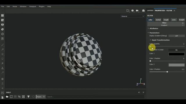 How to Apply a UV Checker Texture in Substance Painter смотреть онлайн