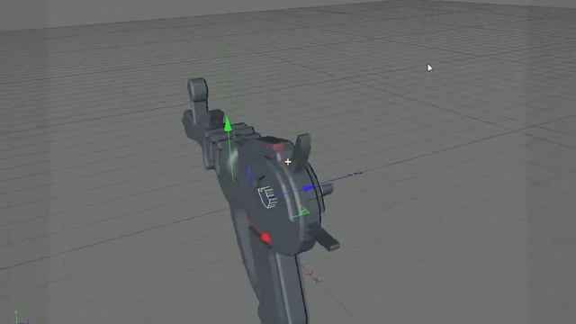 CINEMA 4D 64 Bit : Raygun 3D Model v2 смотреть онлайн