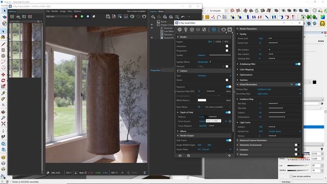 PROFUNDIDAD DE CAMPO - SKETCHUP - VRAY 5 смотреть онлайн