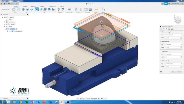 Curso Fusión 360 NIVEL 2 - Adaptive 3D Diferencias entre trayectorias 2D y 3D - EP1 смотреть онлайн