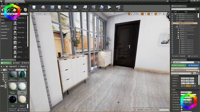 Real3D Livingroom interior 3DSMAX Export Unreal Engine смотреть онлайн