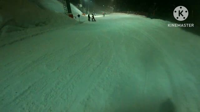 Вечернее катание на Красной Поляне 2025 год