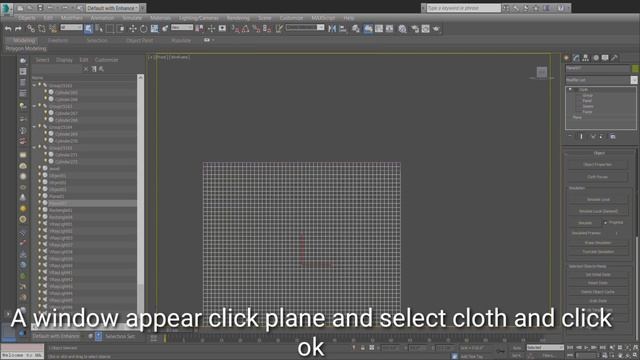 HOW TO MAKE CURTAIN IN 3DS MAX ( CLOTH MODIFIER) смотреть онлайн
