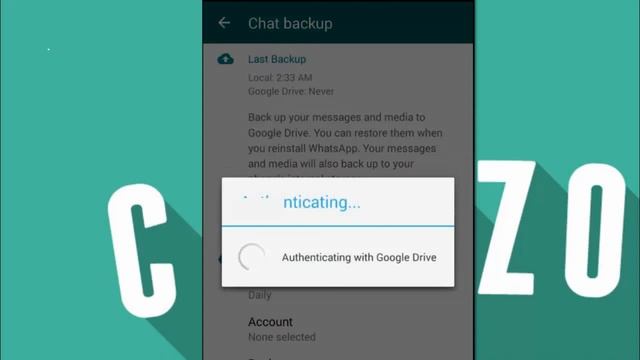 How to Backup WhatsApp Chat History Contacts Photos to Google Drive смотреть онлайн