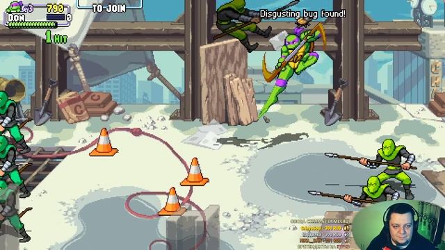 Teenage Mutant Ninja Turtles: Shredder's Revenge. КАВАБАНГА! Настальгируем по стилю!