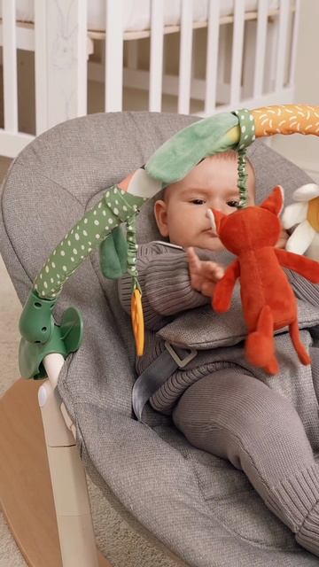 Happy Baby Шезлонг HAMMY видео обзор смотреть онлайн