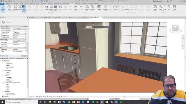 Revit Camera Views and Usage by Joseph Buro at Staten Island Technical HS (R0018) смотреть онлайн