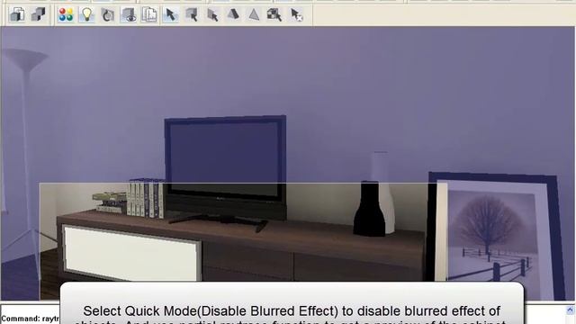 InteriCAD T5 - VR - Antialias Settings and Matt ( Blurred ) Effect смотреть онлайн