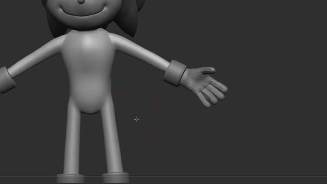 Sculpting a SONIC THE HEDGEHOG in Zbrush! 3D from start to finish. (Timelapse) смотреть онлайн